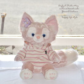 リーナベルコスチューム ボーダーパーカ−（ピンク）・tops51-linabell 洋服