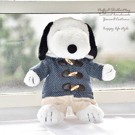 スヌーピーコスチューム★ふわふわドット柄ダッフル&パンツcoat181-snoopy÷