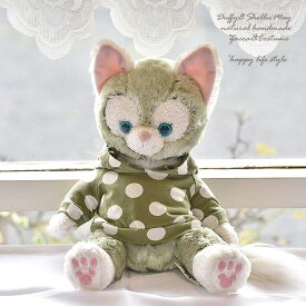 ジェラトーニコスチューム 水玉パーカ−(グリーン)　tops2-gela 洋服