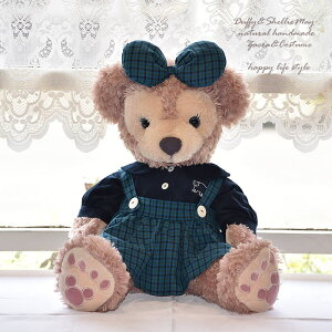 ダッフィー シェリーメイ コスチューム グッズ Mサイズ 可愛いおでかけ服(青)スカート  od141-m 洋服 Duffy グッズ