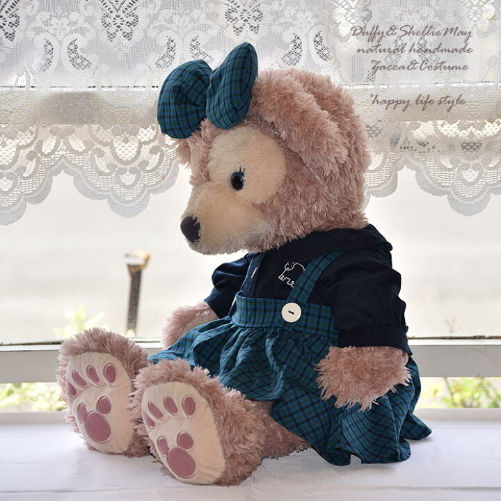 楽天市場 ダッフィー シェリーメイ コスチューム グッズ Mサイズ 可愛いおでかけ服 青 Od141 M 洋服 Duffy グッズ ハッピーライフスタイル