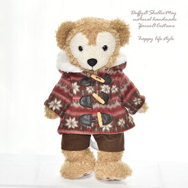 ダッフィー*シェリーメイコスチューム★Sサイズ43cm・ダッフル＆パンツ・coat232