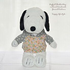 スヌーピーコスチューム　着せ替え★パーカーコスチューム・ぬいぐるみ別売　tops49-pink-snoopy