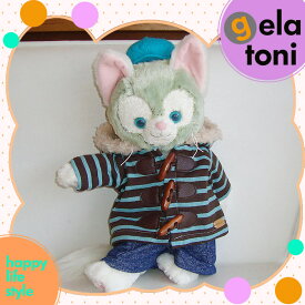 ジェラトーニコスチューム★ダッフルコート（ブルーボーダー）＆パンツ・gela-coatpa4【洋服】＾←