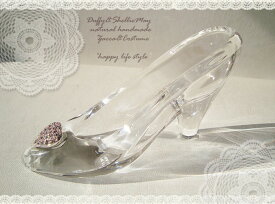 【結婚祝い】【誕生日】【プロポーズ】贈り物に♪ディズニー限定シンデレラのガラスの靴（m）【グッズ】*gift-49-m:
