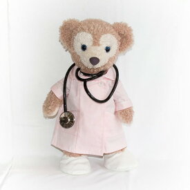【名入れ刺繍OK】ダッフィー コスチューム グッズ シェリーメイ Sサイズ 43cm ナース ワンピース nurse-pink-wp ハンドメイド 洋服 キャラクター Duffy グッズ◇〈♭