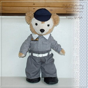 ダッフィー*シェリーメイ・Sサイズ43cm★本格的!救命救急士コスチューム・活動服★paramedic*ハンドメイド【洋服】 消防士 礼服 救命士◇〈