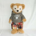 ダッフィー コスチューム グッズ シェリーメイ Sサイズ 43cm グレーパーカー マドラスチェックパンツ pk153 洋服 Duffy グッズ