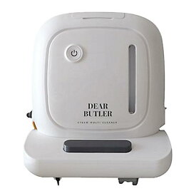 【LINEお友達登録で300円OFFクーポン】☆ ディアバトラー MYC 高圧スチームマルチクリーナー スチームクリーナー DEAR BUTLER 肩ひもベルト付属 フロアキャリー付属 簡易食洗器として コンパクトサイズ 小型 タンク容量1.3L 窓掃除にも ホワイト SW-X1 ss240304 クリアランス