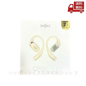  SHOKZ VbNX CXCz OPEN FIT BEIGE SKZ-EP-000021 zCg  XɊN[|