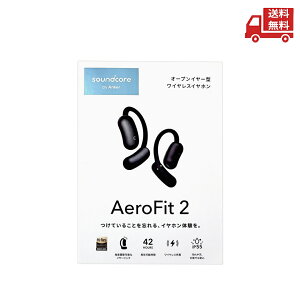  ANKER AJ[EWp Soundcore AeroFit 2 A3874N11 ~bhiCgubN I[vC[^CXCz Bluetooth 5.4  XɊN[|