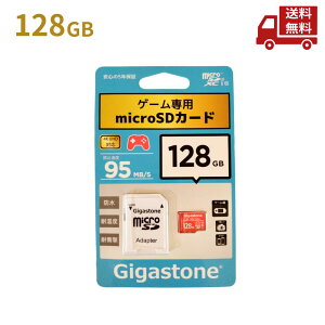  Gigastone MKXg[ MicroSD[J[h 128GB DXG-128GU195GM Q[p Nintendo SwitchΉ }CNSDJ[h MicroSD  XɊN[|