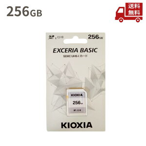  KIOXIA LINVA J[h KIOXIA EXCERIA BASIC SDXC UHS-I J[h 256GB KDNK-A256G tHD^  XɊN[|