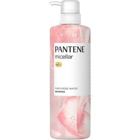 【LINEお友達登録で300円OFFクーポン】☆ 3個セット P&G ピーアンドジー PANTENE パンテーン ミセラー ノンシリコン ピュア&ローズウォーター ポンプ 500mL シャンプー ヘアケア 送料無料 更に割引クーポン あす楽