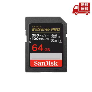  TfBXN SanDisk SDSDXEP-064G-JNJIP GNXg[ v SDXC UHS-II J[h 64GB  XɊN[|