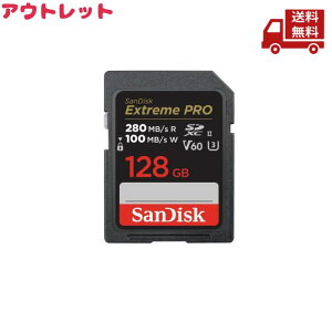  AEgbg ݂ SanDisk TfBXN GNXg[ v SDXCJ[h SDSDXEP-128G-JNJIP 128GB  XɊN[|