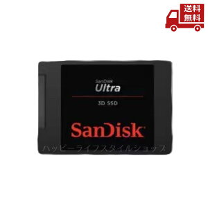 �� SanDisk �T���f�B�X�N Ultra 3D SSD 500GB 2.5�C���` SDSSDH3-500G-G26 3D NAND�e�N�m���W�[ �������� �X�Ɋ����N�[�|��