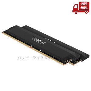 �� crucial �N���[�V���� DDR5-6400 CL38 32GB Kit �Q�[�~���O������ CP2K16G64C38U5B �u���b�N �D�ꂽ������ �}���`�^�X�N �������� �X�Ɋ����N�[�|��