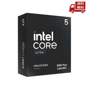 �� intel Core Ultra 5 250K Plus BOX BX80768250K PCIe Gen 5.0�Ή� DDR5 7200�������Ή� 4�����N CUDIMM�������Ή� �C���e�� AI Boost 18�R�A ECC�Ή� Intel Graphics Intel 800�V���[�Y�`�b�v�Z�b�g���ڃ}�U�[�{�[�h�ɑΉ� 2