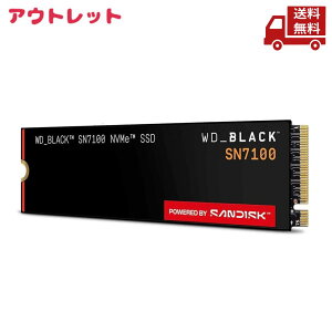 �� �A�E�g���b�g �V�[�����݂��� �J���� Western Digital �E�G�X�^���f�W�^�� ����SSD 1TB WD Black SN7100 M.2-2280 NVMe WDS100T4X0E-EC �n�C�I�N�^���Q�[�~���OSSD �ő�7,250MB/�b �������� �X�Ɋ����N�[�|��