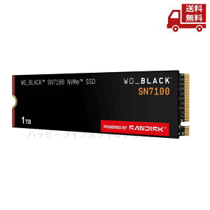 �� Western Digital �E�G�X�^���f�W�^�� ����SSD 1TB WD Black SN7100 M.2-2280 NVMe WDS100T4X0E-EC �n�C�I�N�^���Q�[�~���OSSD �ő� 7,250MB/�b �ǂݎ�� �X�s�[�h �d�͌��� ���ٓI �ǂݏ������x �������� �X�Ɋ���
