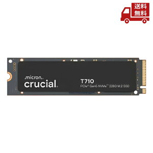 Crucial N[V SSD T710V[Y Gen5 M.2 2280 4TB őǂݍ 14500MB/s ő发 13800MB/s 240 CT4000T710SSD8-JP  XɊN[|