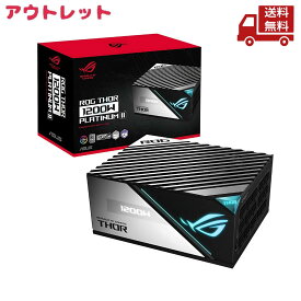 ☆ アウトレット シュリンク破れ 箱傷み ASUS エイスース ATX PC電源 1200W ブラック ROG-THOR-1200P2-GAMING 送料無料 更に割引クーポン