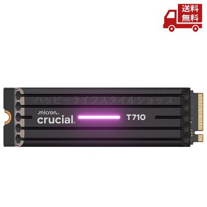  Crucial N[V SSD CT4000T710SSD5-JP T710V[Y Readő14,500MB/s M.2-2280 PCIe Gen5x4 NVMeڑ SSD 4TBEq[gVNt  XɊN[|
