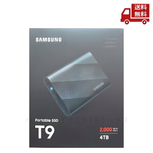�� SAMSUNG �T���X�� MU-PG4T0B-IT/EC T9 4TB Portable �O�t��SSD SSD 2,000MB/s �������� �X�Ɋ����N�[�|��