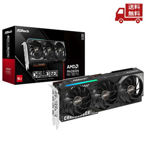 �� ASRock �A�X���b�N �O���t�B�b�N�{�[�h Radeon RX 9070 Challenger RX9070 CL 16G �g���v���t�@�� �������� �X�Ɋ����N�[�|��