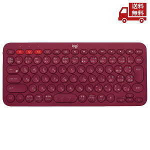 �� �y���ڋʁz Logicool ���W�N�[�� ���C�����X�L�[�{�[�h K380RD ���b�h �}���`�f�o�C�X�L�[�{�[�h ���^ �������� �X�Ɋ����N�[�|��