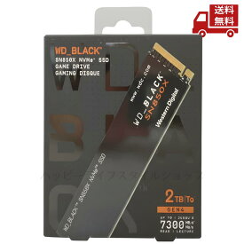 ☆ SANDISK サンディスク WD BLACK M.2 SSD 内蔵 2TB NVMe PCIe Gen4 x4 WDS200T2X0E-EC SN 送料無料 更に割引クーポン