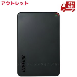 �� �A�E�g���b�g ������ BUFFALO �o�b�t�@���[ HD-PCFS4.0U3-GBA �u���b�N USB3.1(Gen1)/USB3.0�p �|�[�^�u��HDD HD-PCFSU3-A�V���[�Y �������� �X�Ɋ����N�[�|��