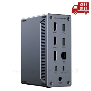 �� UGREEN ���[�O���[�� Revodok 13-in-1 Thunderbolt 5 �h�b�L���O�X�e�[�V���� PD140W �}���[�d GaN���� 2��ʊg�� 120Gbps�����f�[�^�]�� 2.5Gbps�C�[�T�l�b�g SD/TF 4.0�J�[�h 3.5mm �I�[�f�B�I USB A3.2&USB C3.2�|