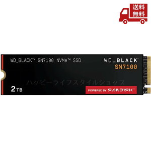 �� �T���f�B�X�N SANDISKWD BLACK SN7100 NVMe SSD 2TB WDS200T4X0E-00CJA0 ����SSD �������� �X�Ɋ����N�[�|��