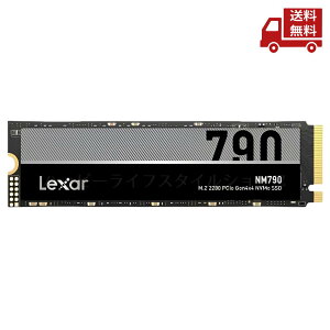 �� Lexar NQ790 M.2 2280 PCIe Gen4x4 NVMe SSD �d�� ���� �V�[�P���V���� ���[�h ���x 2�{ ���� �p���t�� �����I DRAM �L���b�V�� �Ή� ����d�� �ő� 40% �팸 HMB3.0 �_�C�i�~�b�N SLC ���� �X���[�Y �V�[����