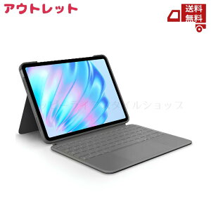 �� �A�E�g���b�g ������ ���W�N�[�� Combo Touch iPad Air 11�C���` M4 & M3 & M2 �Ή� iK1178GRA �g���b�N�p�b�h���� �L�[�{�[�h�t�� �P�[�X �y�� ���{��z�� �L�[�{�[�h �X�}�[�g�R�l�N�^ 495g �I�b�N�X�t