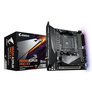GIGABYTE B550I AORUS PRO AX Rev.1.x�}�U�[�{�[�h MiniITX [AMD B550 �`�b�v�Z�b�g����] MB4998