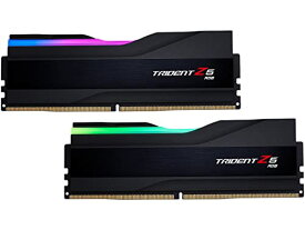 G.SKILL Trident Z5 RGBシリーズ (Intel XMP 3.0) DDR5 RAM 96GB (2x48GB) マットブラック