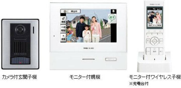 楽天市場】アイホン インターホン ドアホン 7型 モニター付き親機 約 