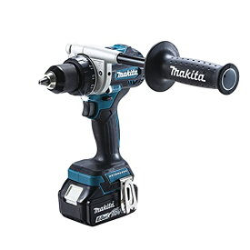 マキタ(Makita) 充電式ドライバドリル 18V6Ah バッテリ2本・充電器・ケース付 DF486DRGX 青