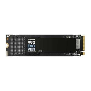 Samsung 990 EVO Plus 2TB PCIe Gen 4.0 ×4 NVMe M.2 (2280) TLC NAND ő 7,250MB/b  SSD MZ-V9S2T0B-IT/EC Kۏؕi