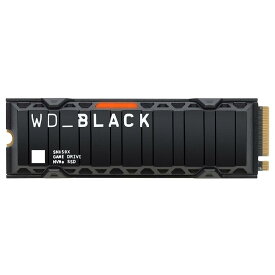 WD_BLACK 1TB SN850X NVMe 内蔵型 ゲーミング SSD ソリッドステートドライブ ヒートシンク付き Gen4 PCIe M.2 2280 最大7,300MB/s - WDS100T2XHE