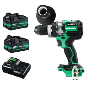 HiKOKI(�n�C�R�[�L) 18V �[�d�� �h�����h���C�o�[ DS18DC �o�b�e���[2�E�[�d��E�P�[�X�t DS18DC(2XPZ)