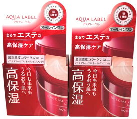 2個セット AQUALABEL アクアレーベル スペシャルジェルクリームN モイスト 通常品 90g まとめ買い