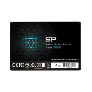 SP Silicon Power �V���R���p���[ SSD 4TB 3D NAND�̗p SATA3 6Gb/s 2.5�C���` 7mm PS4 ����m�F�� 3�N�ۏ� A55�V���[�Y SP004TBSS3A55S25
