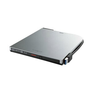 �o�b�t�@���[ BRXL-PTV6U3-SVB(�V���o�[) USB3.2(Gen1) �Ή� �|�[�^�u��BD �����\�t