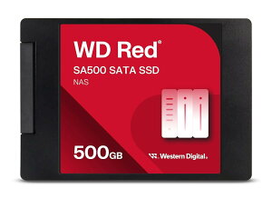 WDS500G1R0A [WD Red SA500 NAS SATA SSD�i500GB 2.5�C���` 7mm�� SATA 6G 350TBW 5�N�ۏ؁j]