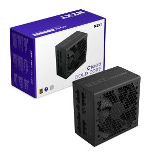 NZXT C1000 Gold Core ATX3.1 PC�d�����j�b�g 1000W 80 PLUS Gold�F�� �t�����W�����[ PA-0G3BB-JP PS1647