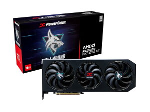 Power Color AMD Radeon RX9070XT ���� �O���t�B�b�N�{�[�h GDDR6 16GB Hell Hound �p���[�J���[ �y�������K�㗝�X�i�zRX9070XT 16G-L/OC